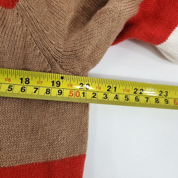 Tommy Hilfiger Womens Wide Stripe Relaxed Fit Cardigan Sweater XL - Picture 11 of 11